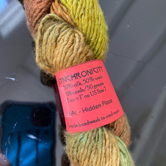 Silk/Wool Yarn, “Synchronicity” by Alchemy: Yarns of Transformation - Picture 8 of 13